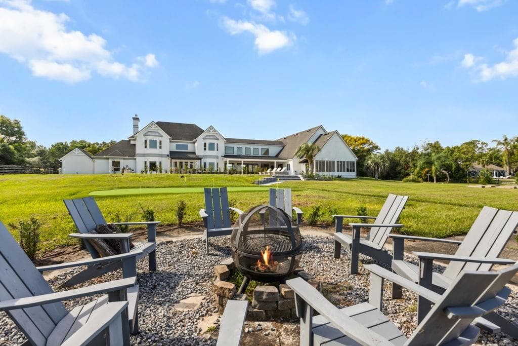 Fire Pit - 7703 SADLER RD, MOUNT DORA