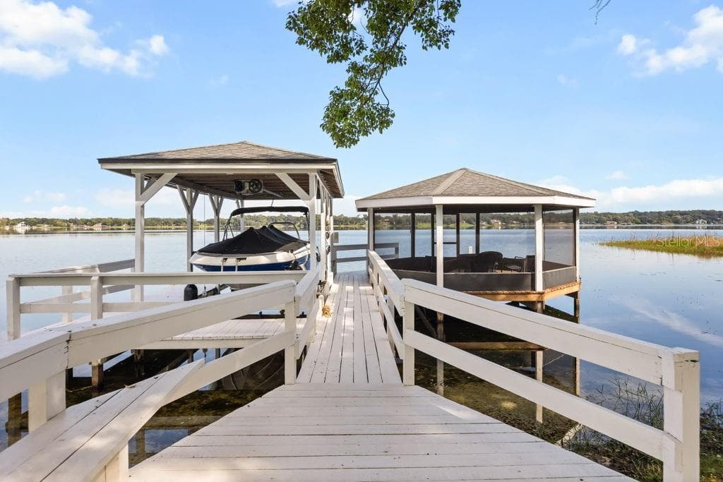 Boat House and Dock - 7703 SADLER RD, MOUNT DORA