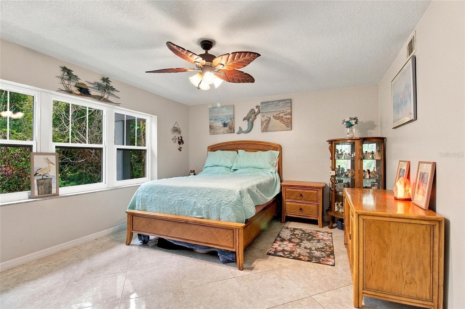 Primary Bedroom with Lush Nature Views - 2511 DOLLY BAY DR #104, PALM HARBOR