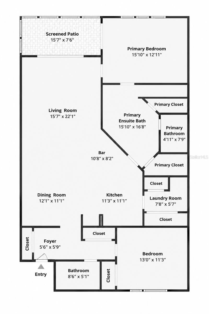 Floor Plan - 2511 DOLLY BAY DR #104, PALM HARBOR
