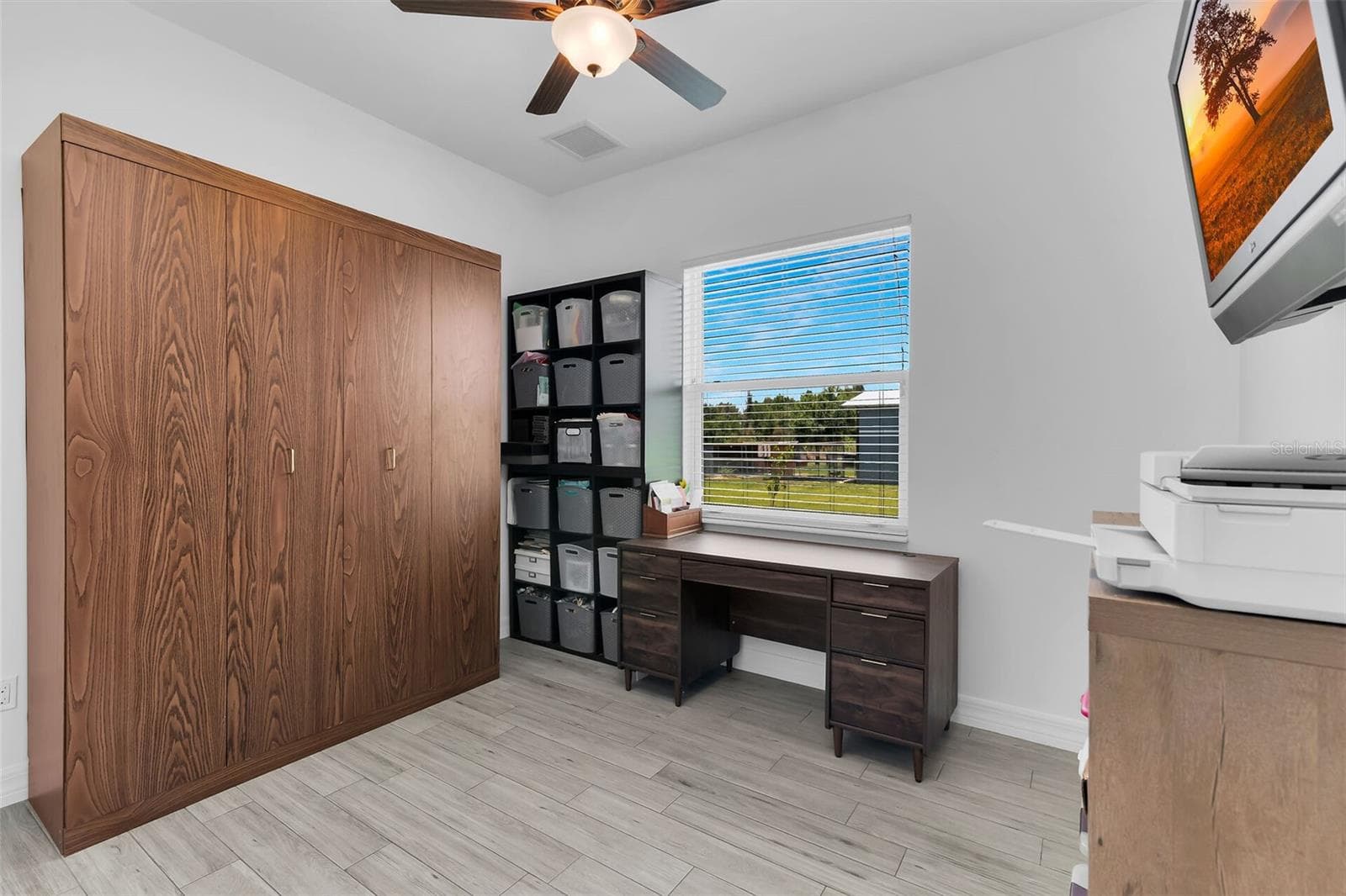 bedroom with Murphy bed - 40200 LITTLE FARM RD, PUNTA GORDA