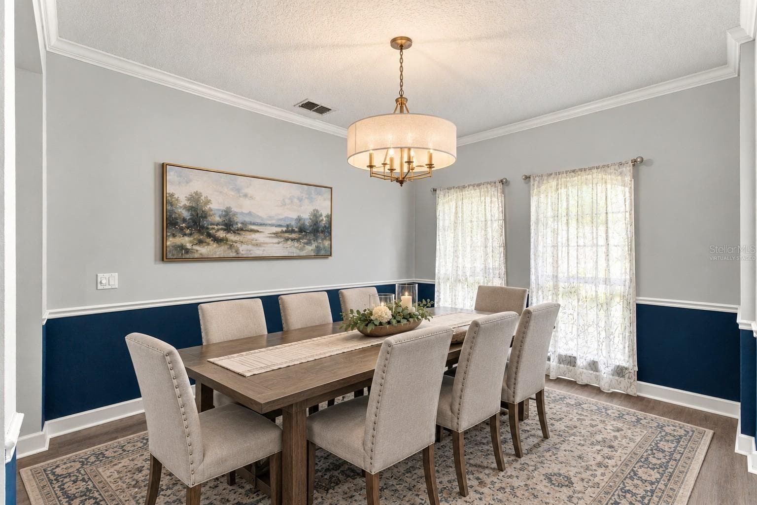 Dining room Virtually staged - 14031 ZEPHERMOOR LN, WINTER GARDEN
