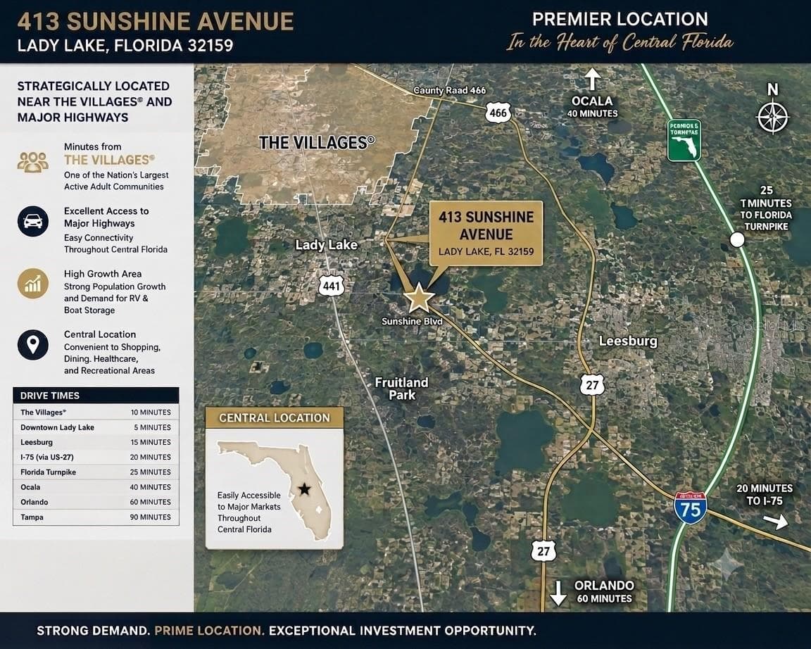 Land at 413 SUNSHINE AVE, LADY LAKE, photo 5 of 7