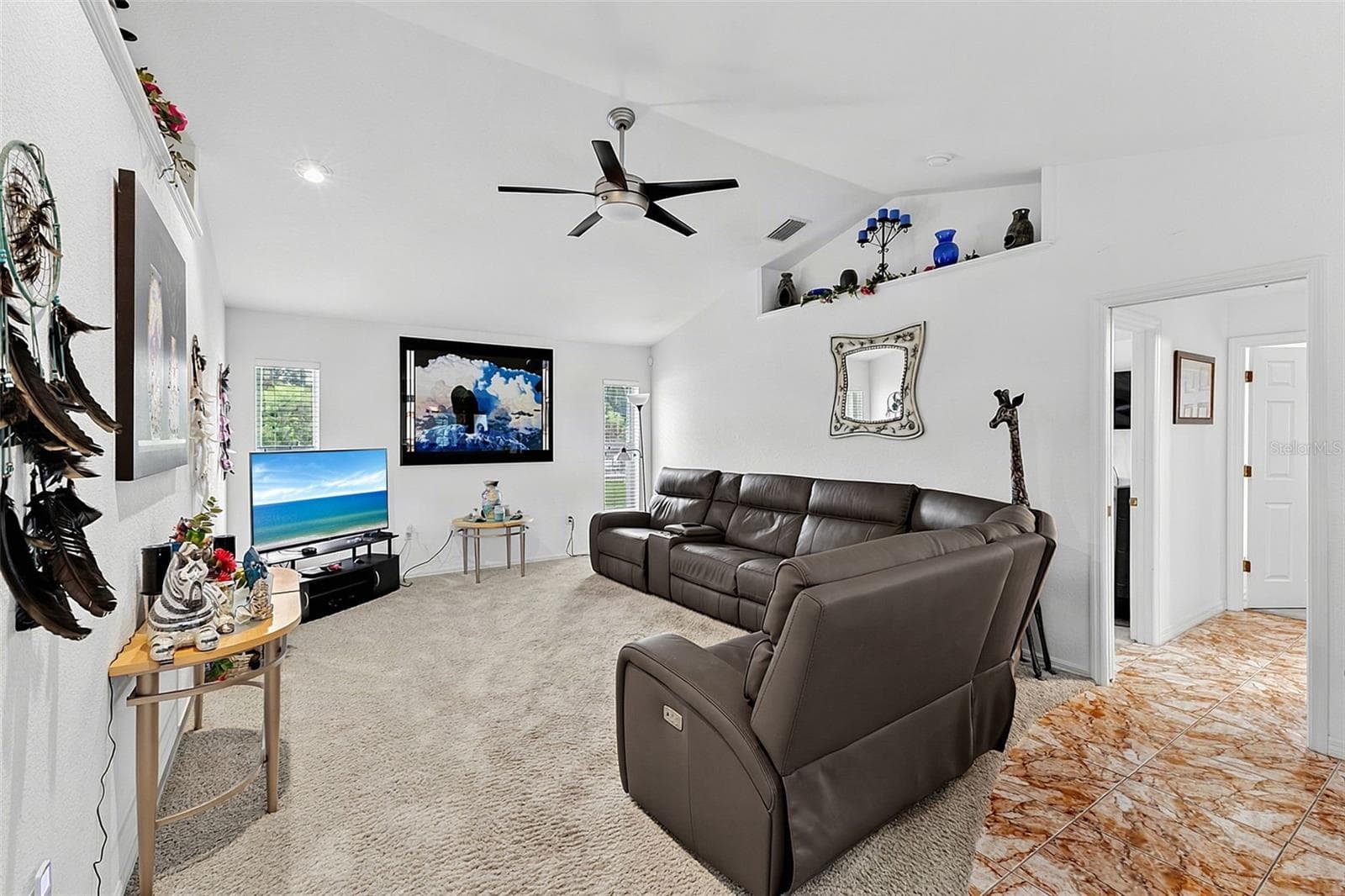 Family Room - 614 RIO VILLA DR, PUNTA GORDA