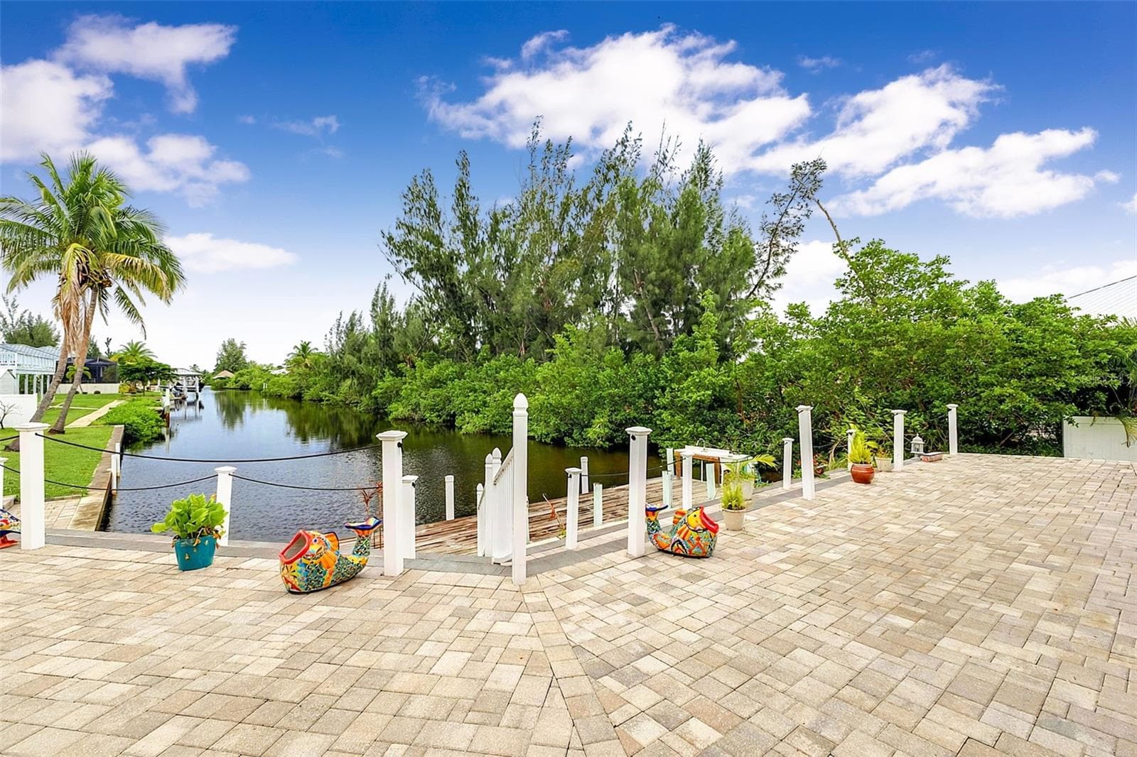 Backyard - 614 RIO VILLA DR, PUNTA GORDA