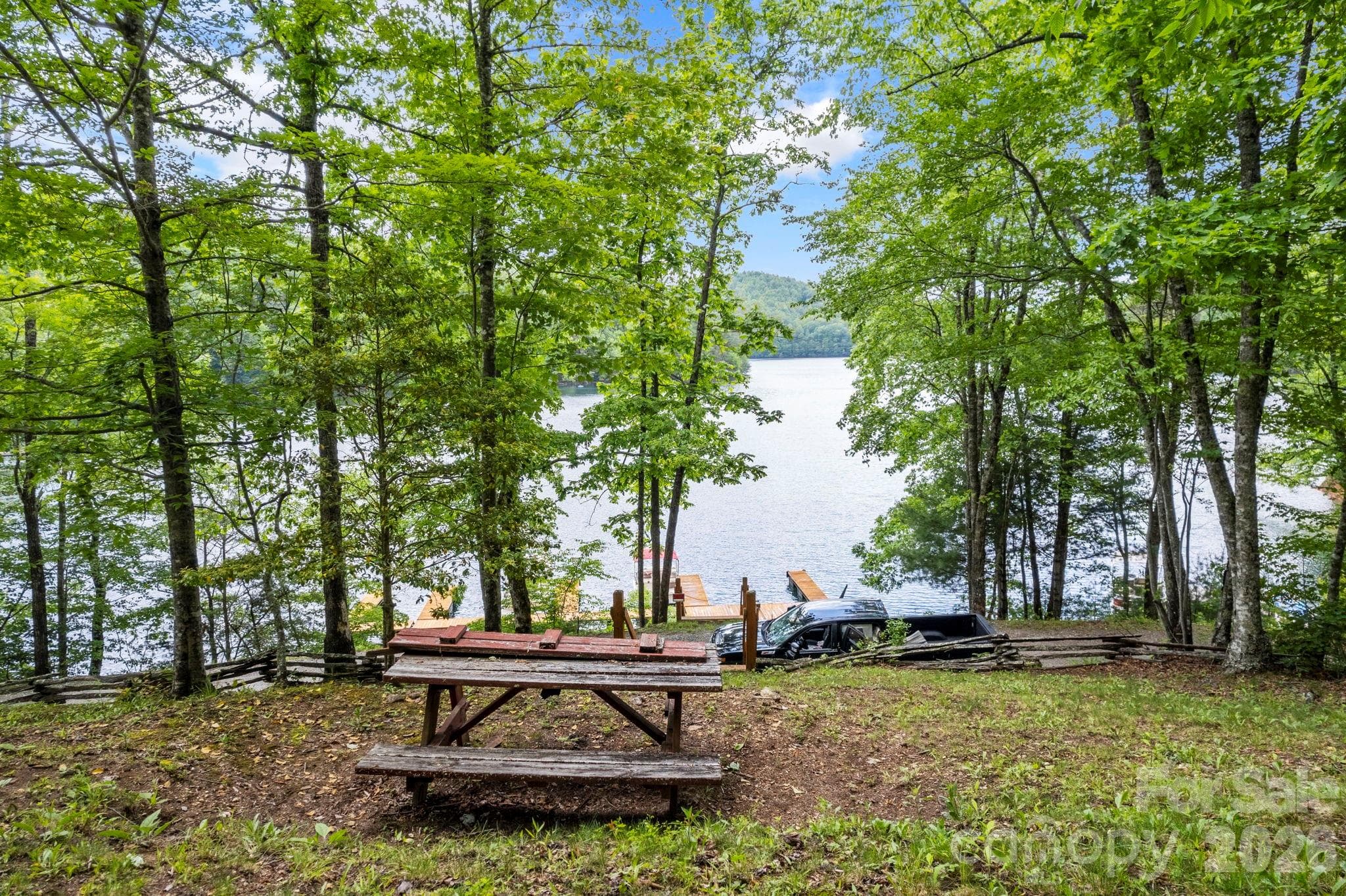 Wolf Lake Subdivision lake front picnic area and shared dock - Lt 10 Von Trapp Lane, Tuckasegee