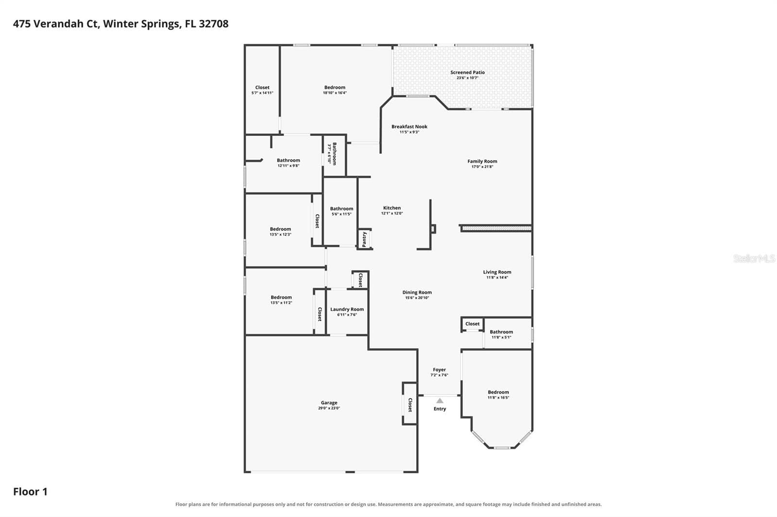 Single Family Residence at 475 VERANDAH CT, WINTER SPRINGS, photo 78 of 78