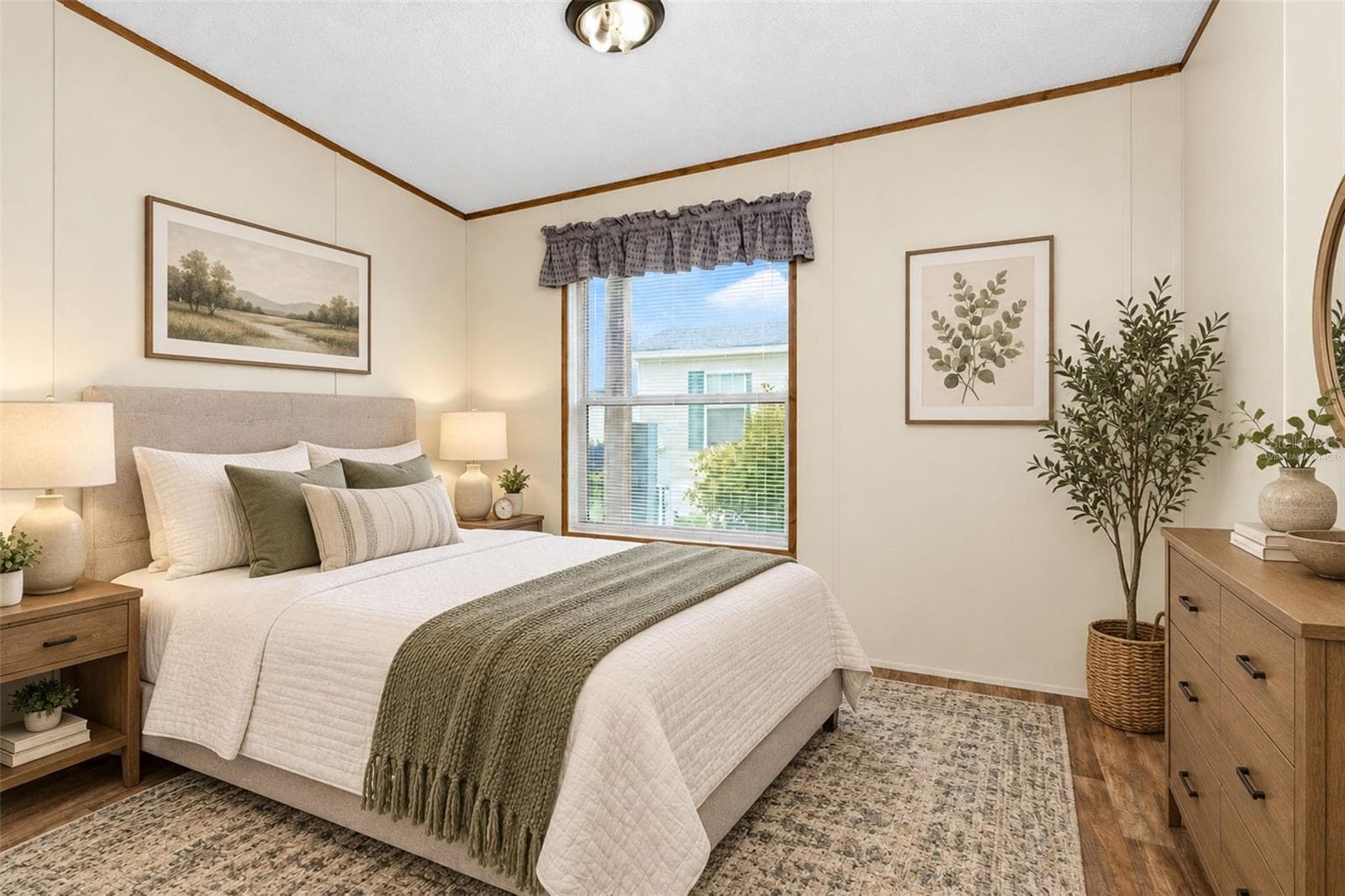 Virtually staged Guest Bedroom - 9066 PINEHAVEN WAY, ENGLEWOOD