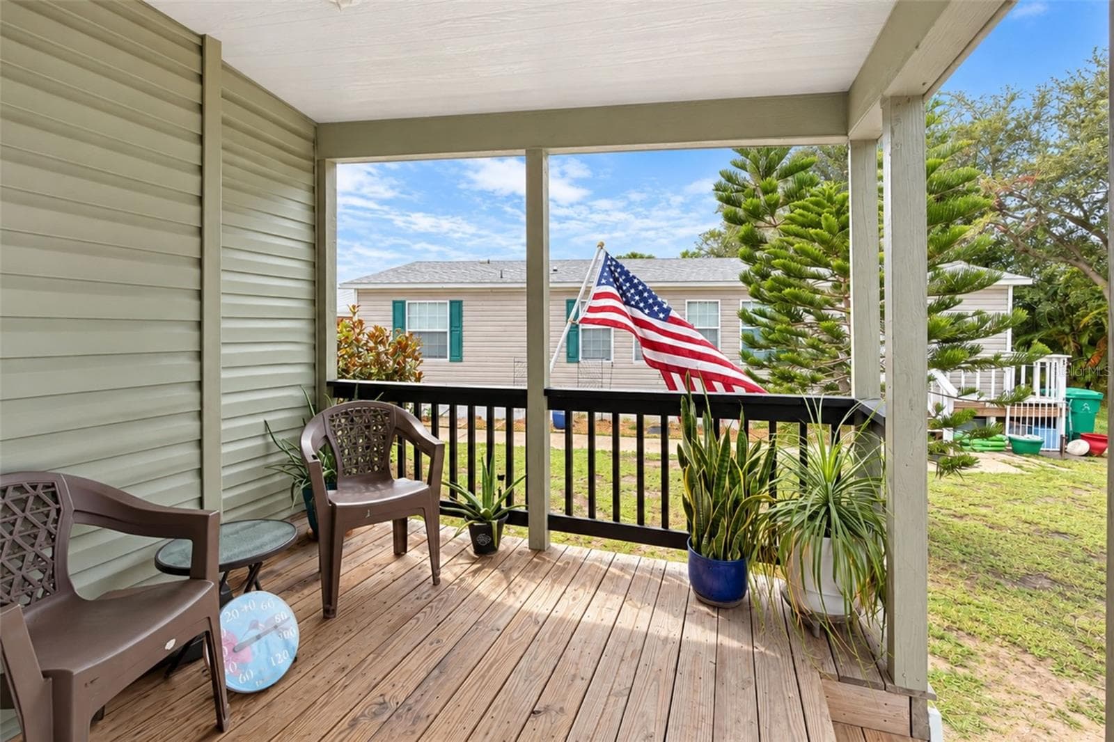 Back porch - 9066 PINEHAVEN WAY, ENGLEWOOD