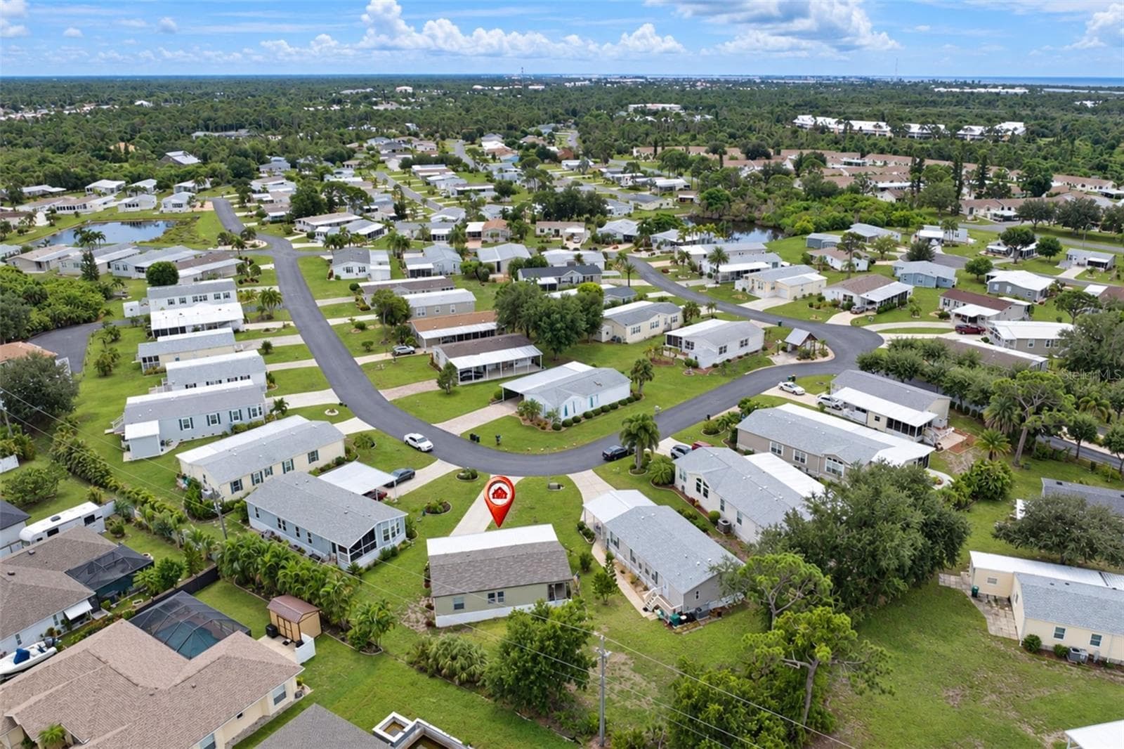 Aerial #3 - 9066 PINEHAVEN WAY, ENGLEWOOD