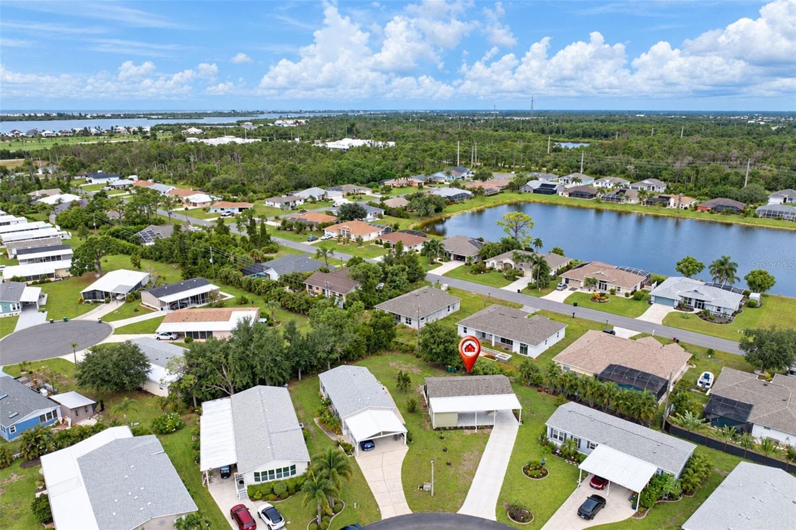Aerial #7 - 9066 PINEHAVEN WAY, ENGLEWOOD