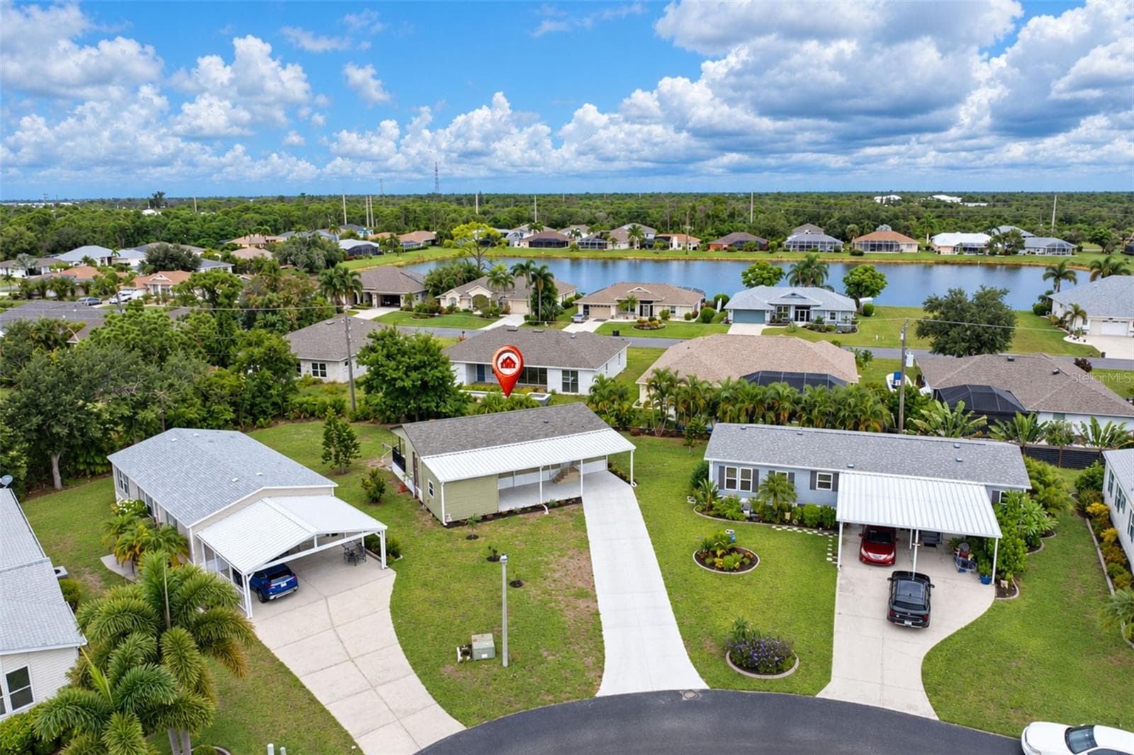 Aerial #8 - 9066 PINEHAVEN WAY, ENGLEWOOD