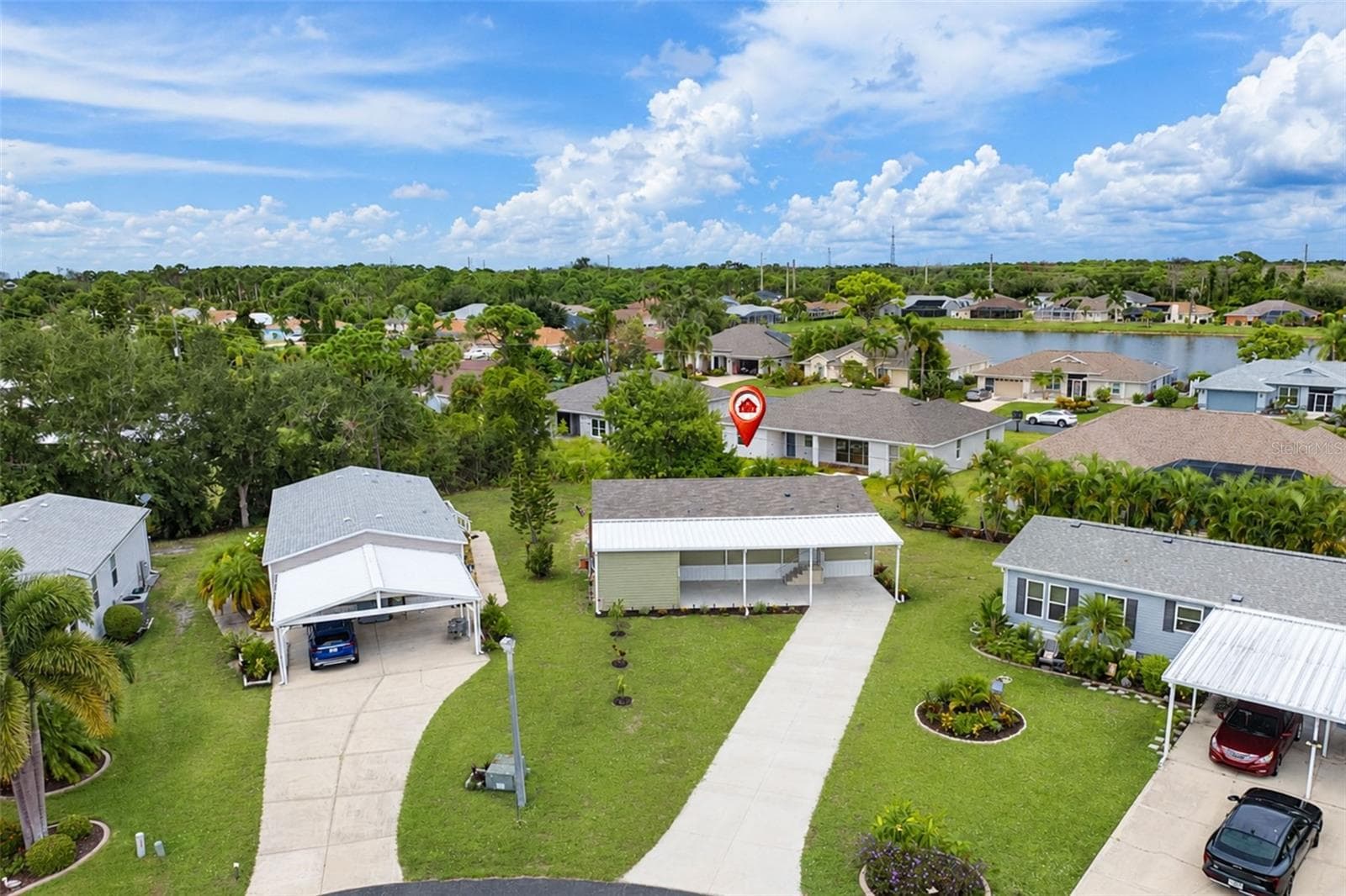 Aerial #9 - 9066 PINEHAVEN WAY, ENGLEWOOD