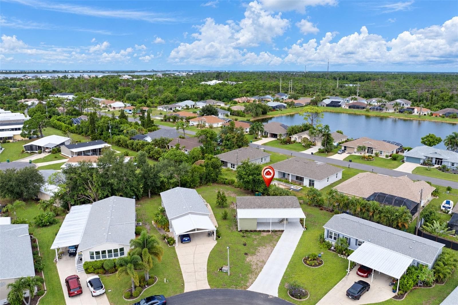 Aerial #10 - 9066 PINEHAVEN WAY, ENGLEWOOD