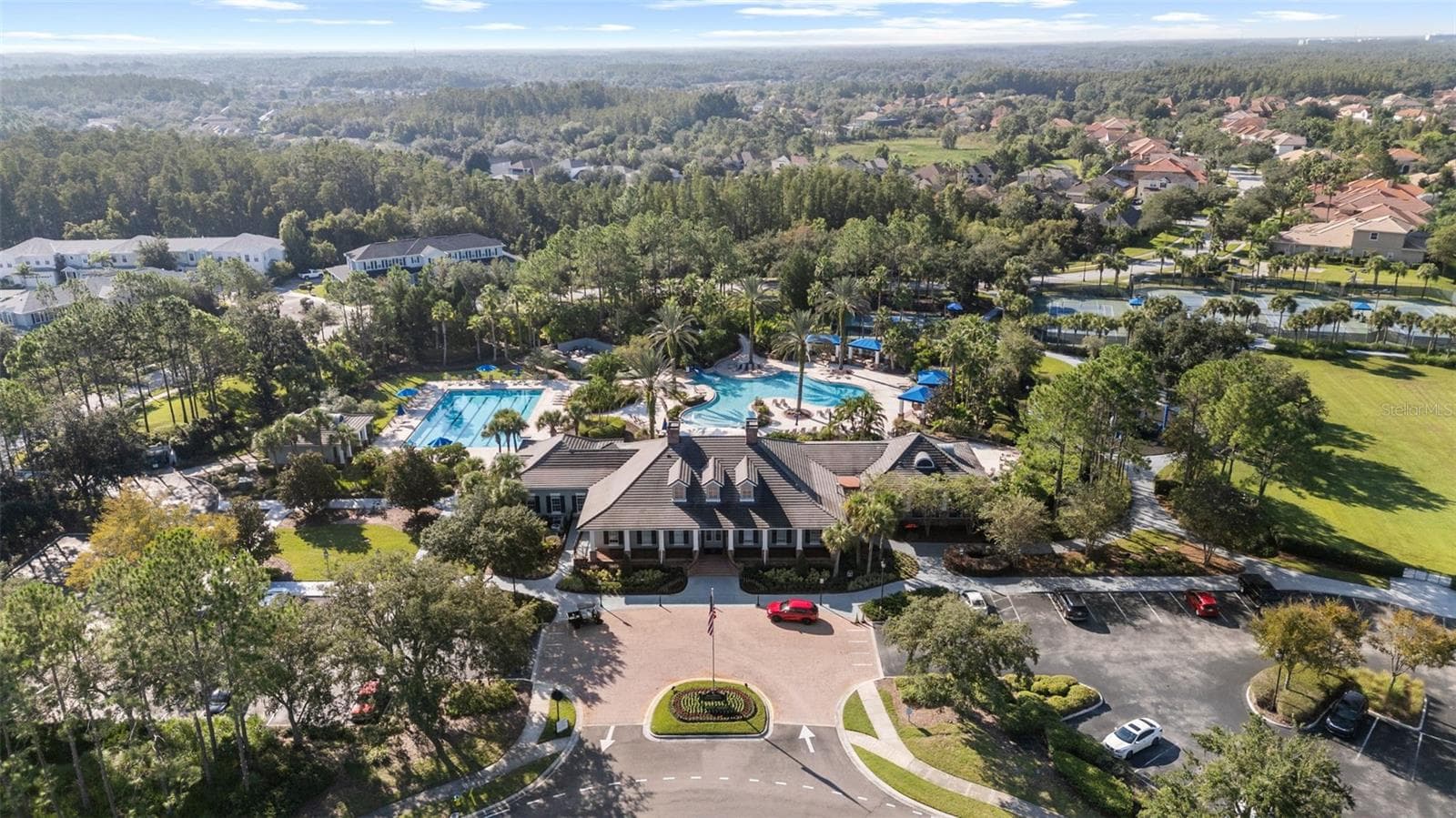 Aerial Of Amenities - 8264 DUNHAM STATION DR, TAMPA