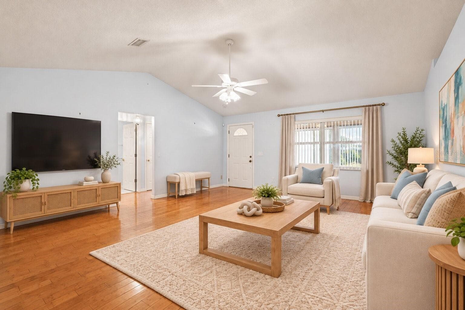 Virtually Staged - Living Room - 1000 EDMUND AVE, DUNDEE