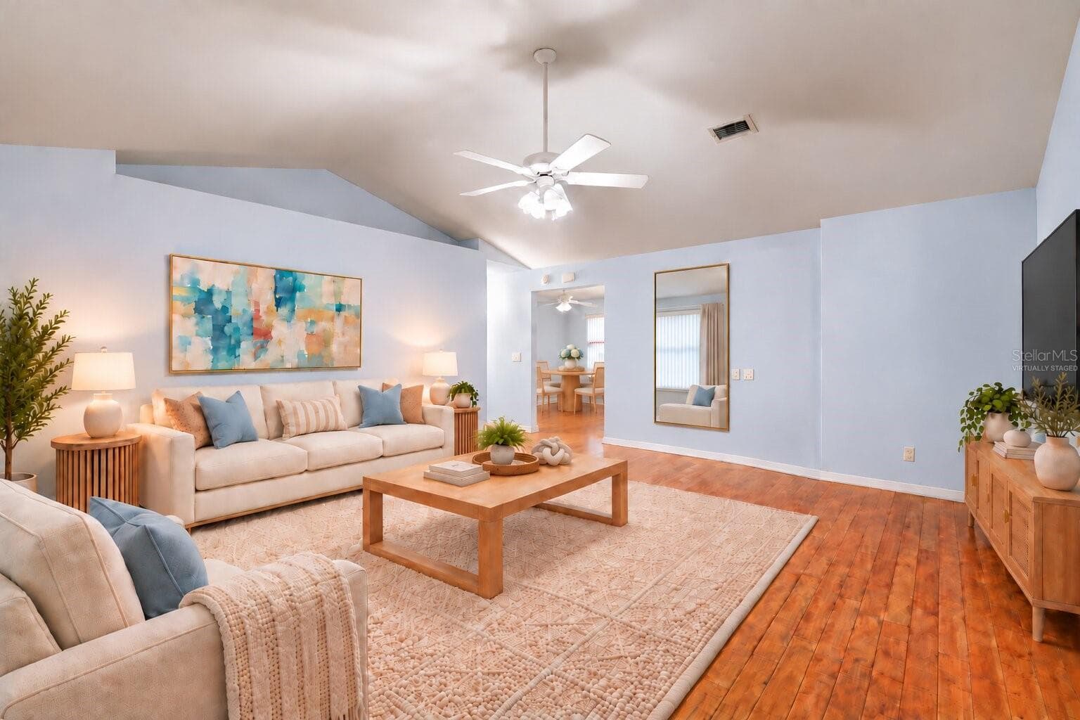 Virtually Staged - Living Room - 1000 EDMUND AVE, DUNDEE