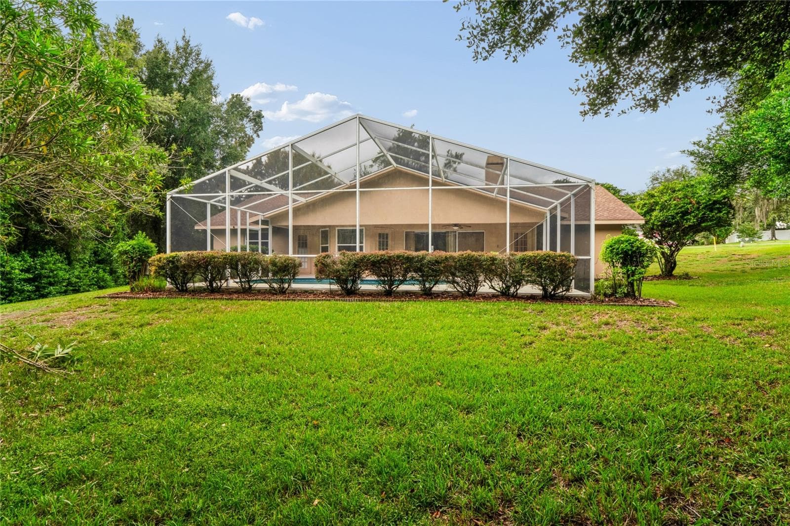 Rear View - 14433 LINDEN DR, SPRING HILL