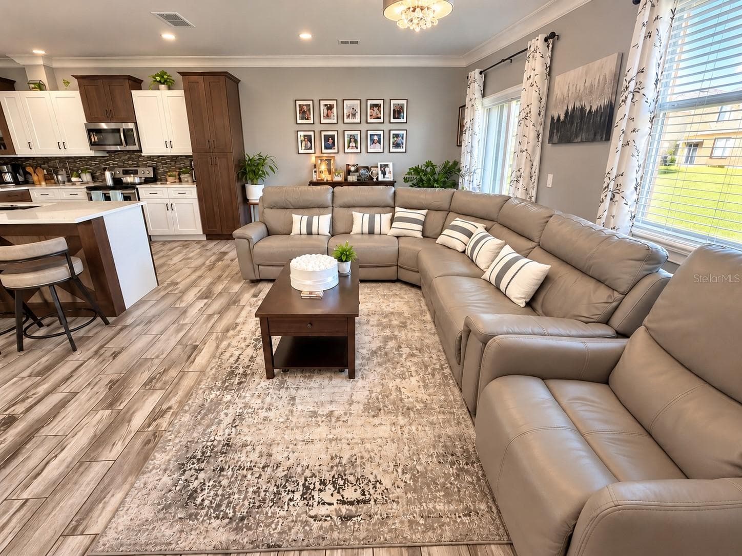 Bright living area with comfortable layout. - 3998 PEMBERLY PINES CIR, ST CLOUD