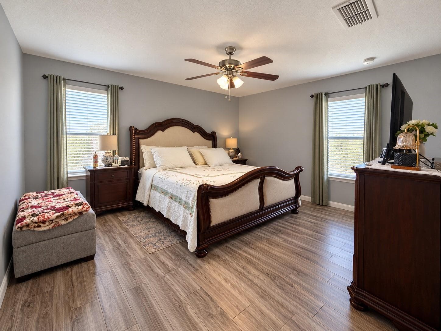 Spacious primary bedroom. - 3998 PEMBERLY PINES CIR, ST CLOUD