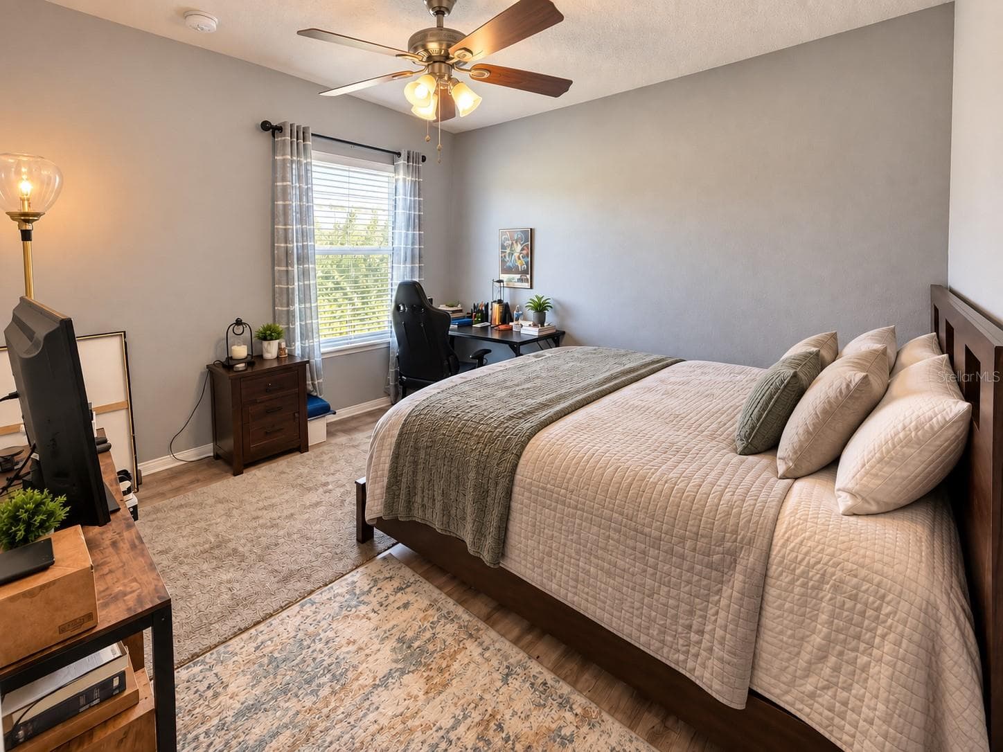 Additional bedroom offering flexibility for guests or a home office. - 3998 PEMBERLY PINES CIR, ST CLOUD