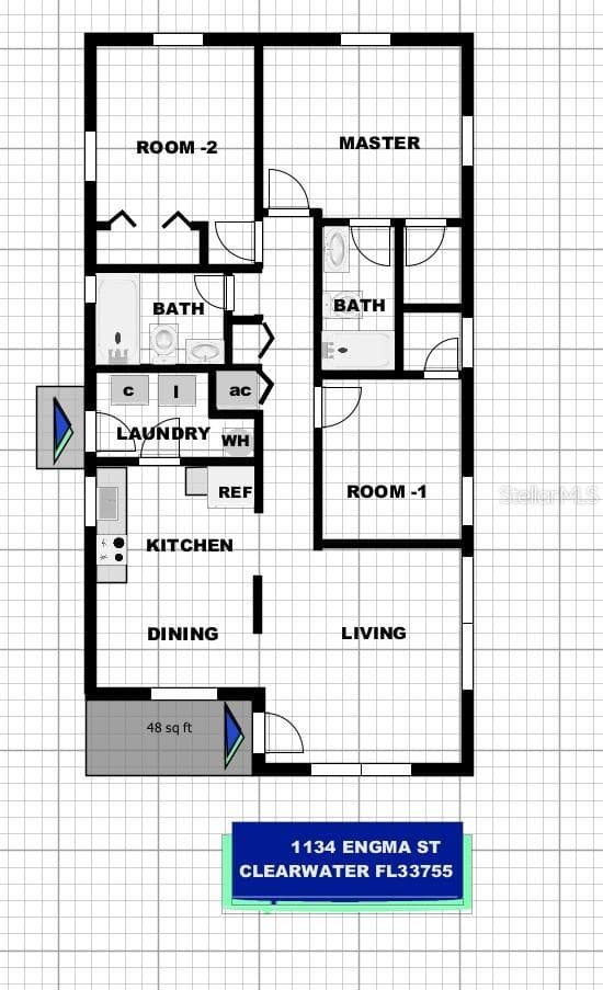 Single Family Residence at 1134 ENGMAN ST, CLEARWATER, photo 29 of 29