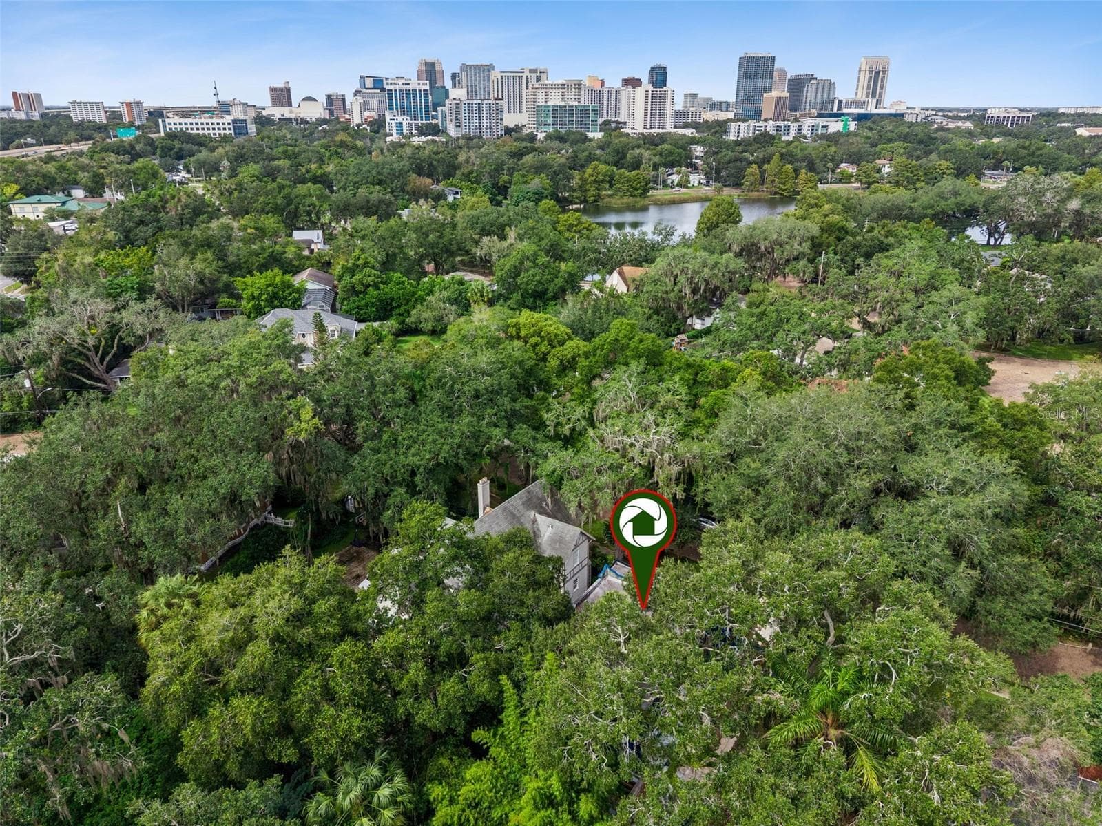 View towards downtown Orlando - 215 S LAWSONA BLVD, ORLANDO