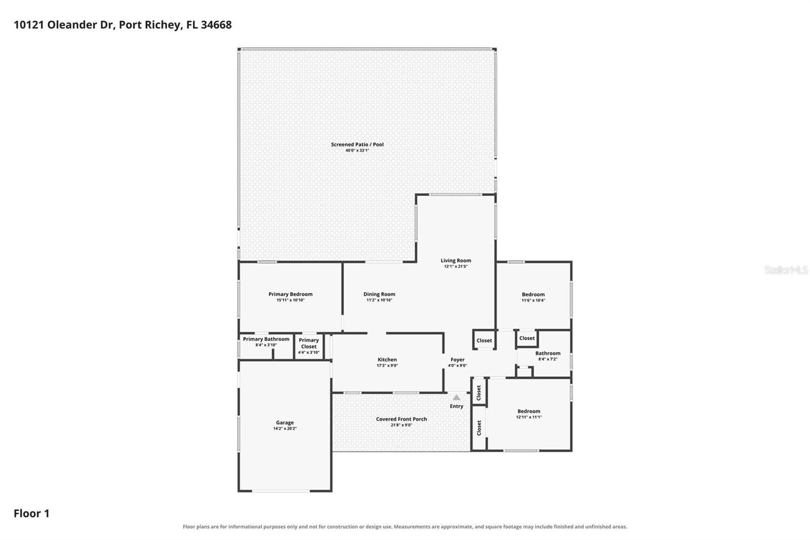 Single Family Residence at 10121 OLEANDER DR, PORT RICHEY, photo 21 of 21