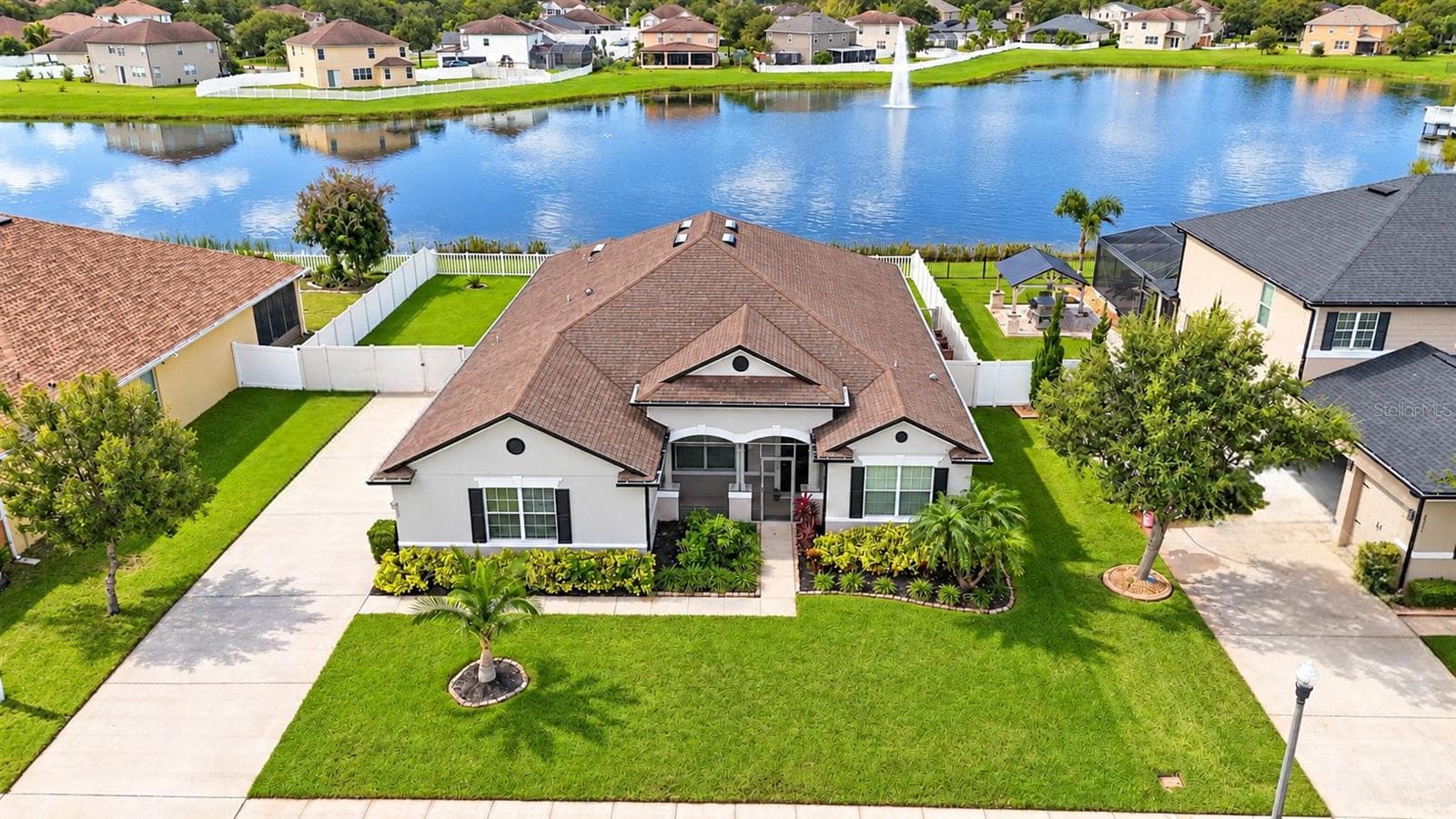 Aerial View - 4909 STONE ACRES CIR, ST CLOUD