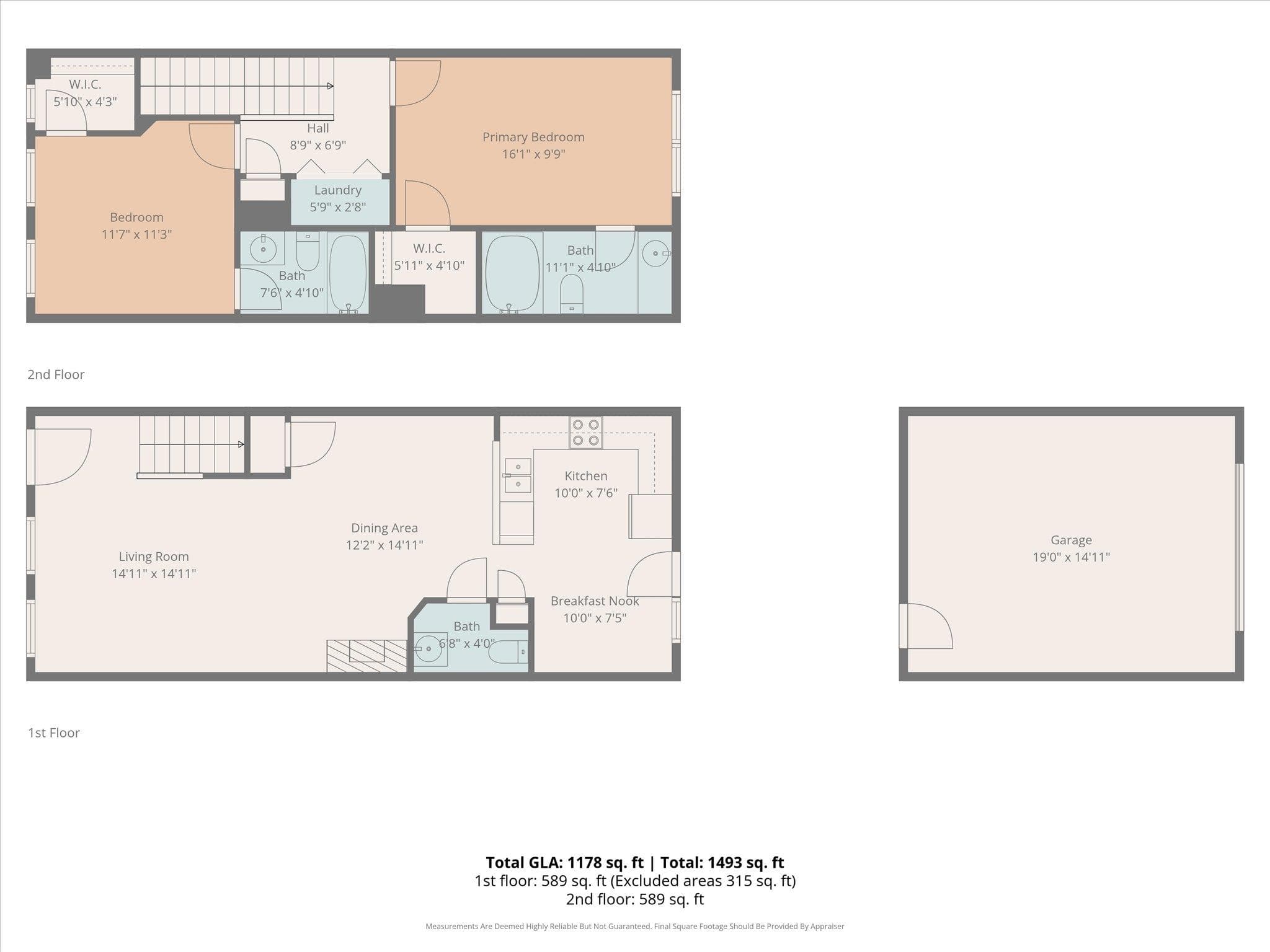 Floor Plan - 6034 Creft Circle, Indian Trail
