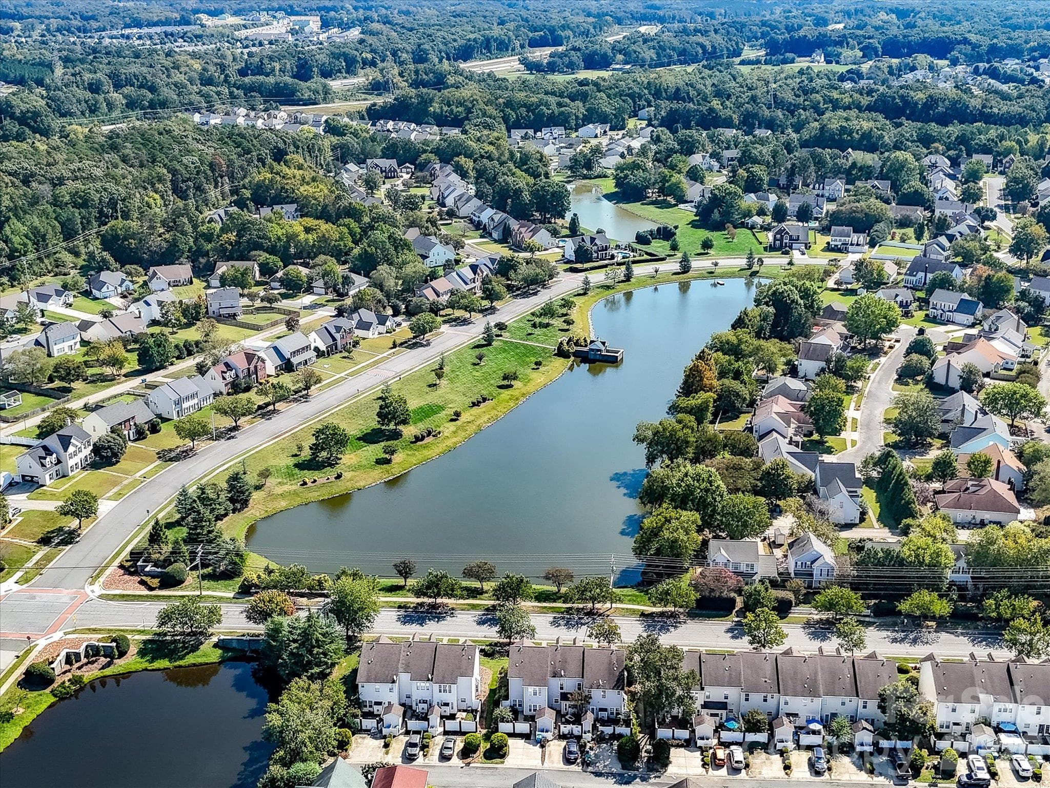 One of many Lake Park Ponds - 6034 Creft Circle, Indian Trail
