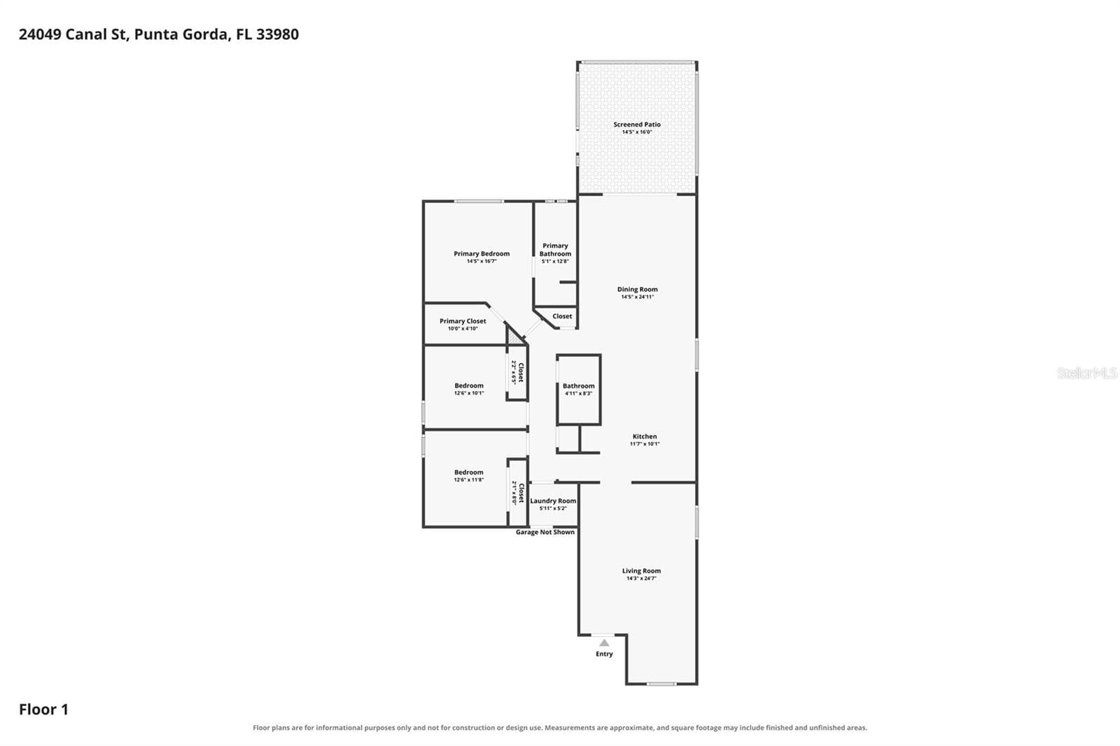 Single Family Residence at 24049 CANAL ST, PORT CHARLOTTE, photo 51 of 53