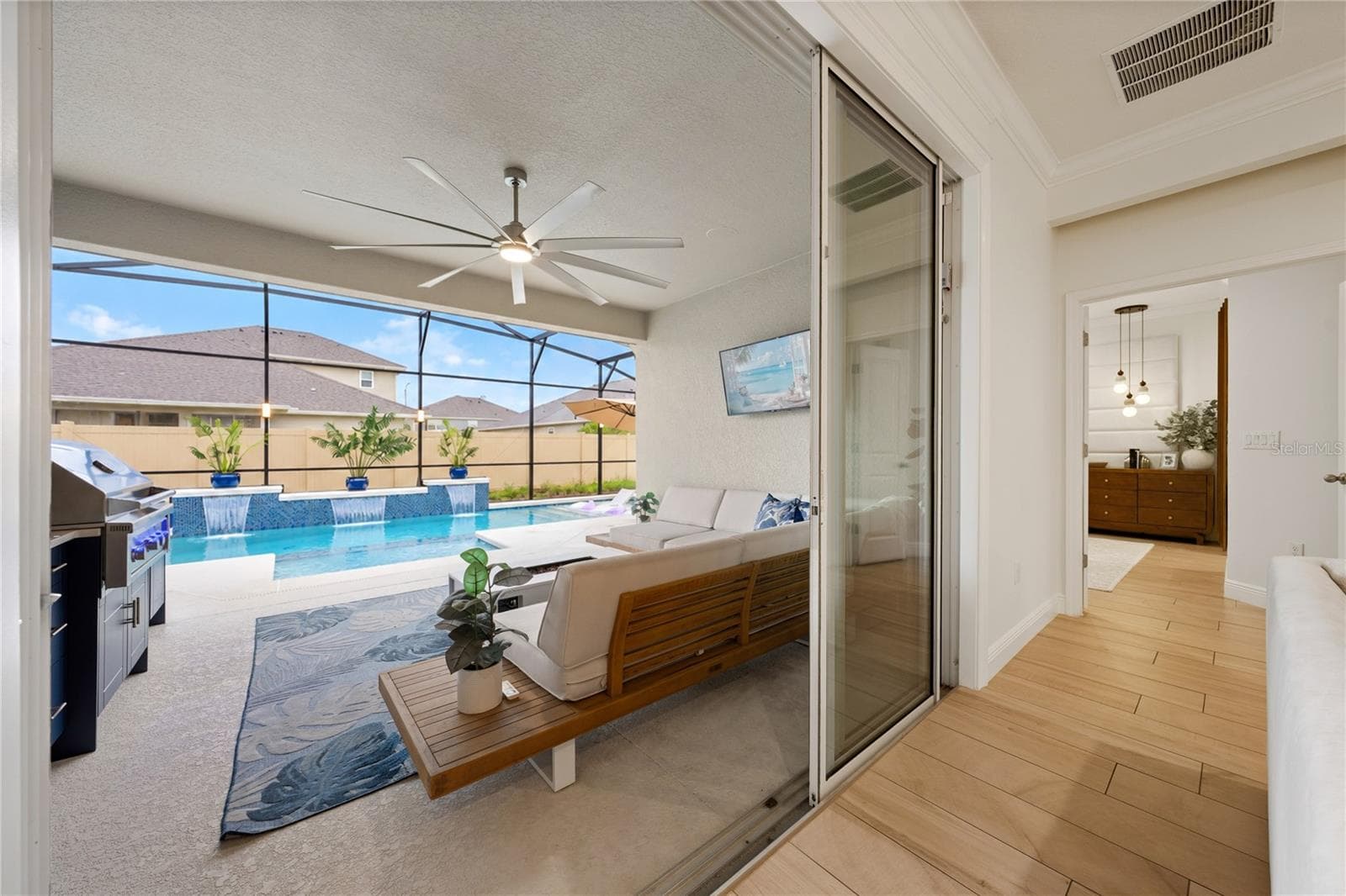 Sliding Door - 489 AVILA PL, HOWEY IN THE HILLS