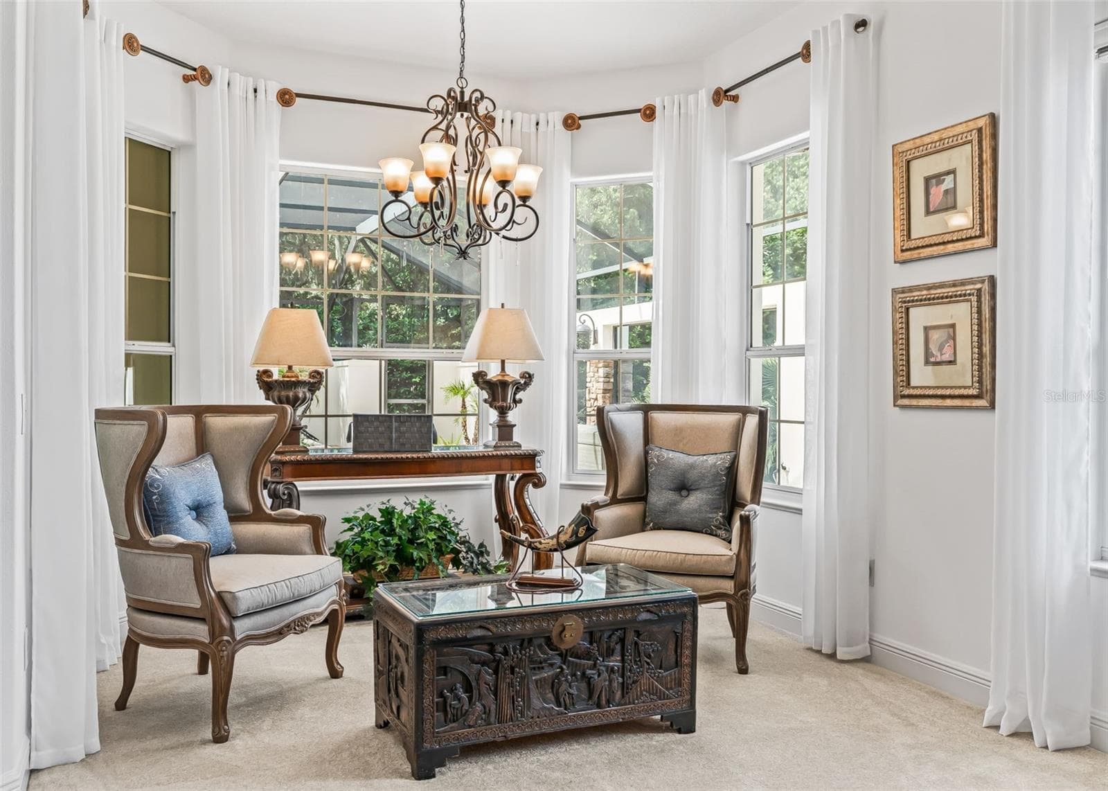 Master Ensuite Sitting Area - 2917 LARRANAGA DR, THE VILLAGES