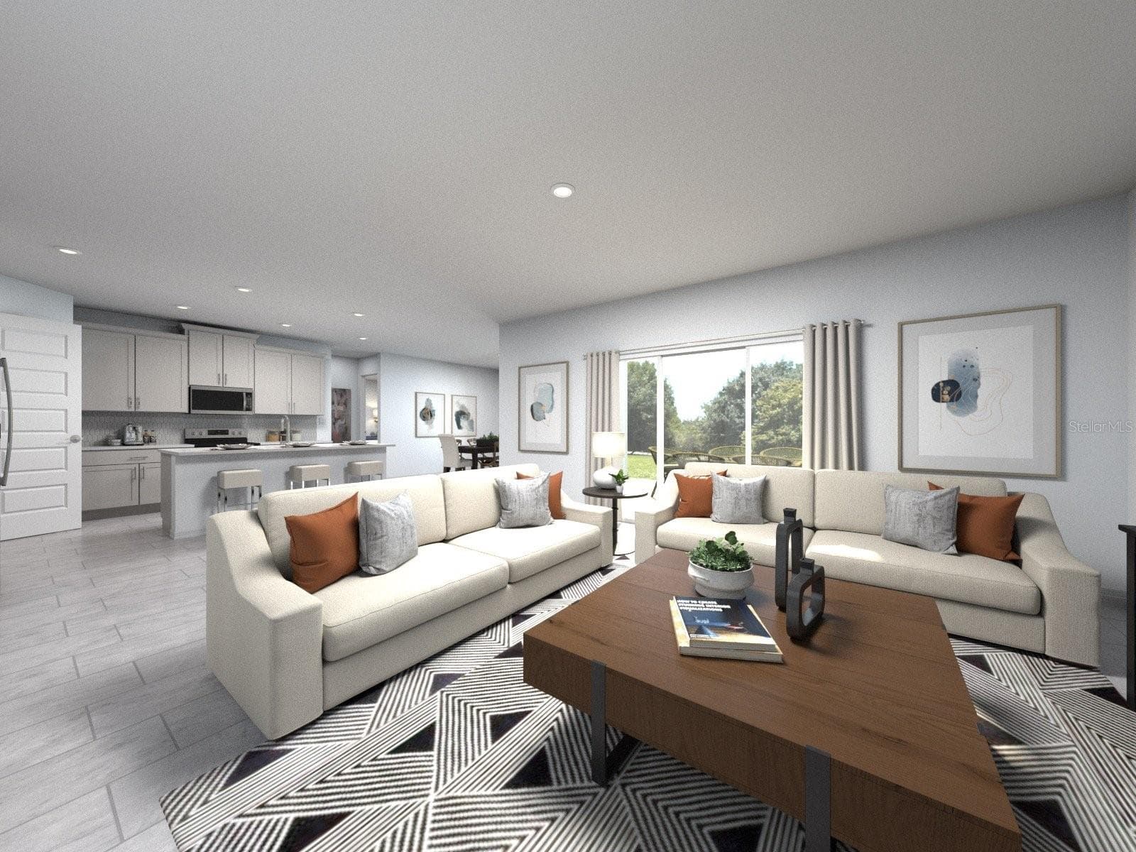 Photo is not of the actual home, but is an inspirational photo of builder’s model home and may depict options, furnishings, and/or decorator features that are not included - 3294 ORCHARD LOOP, BARTOW