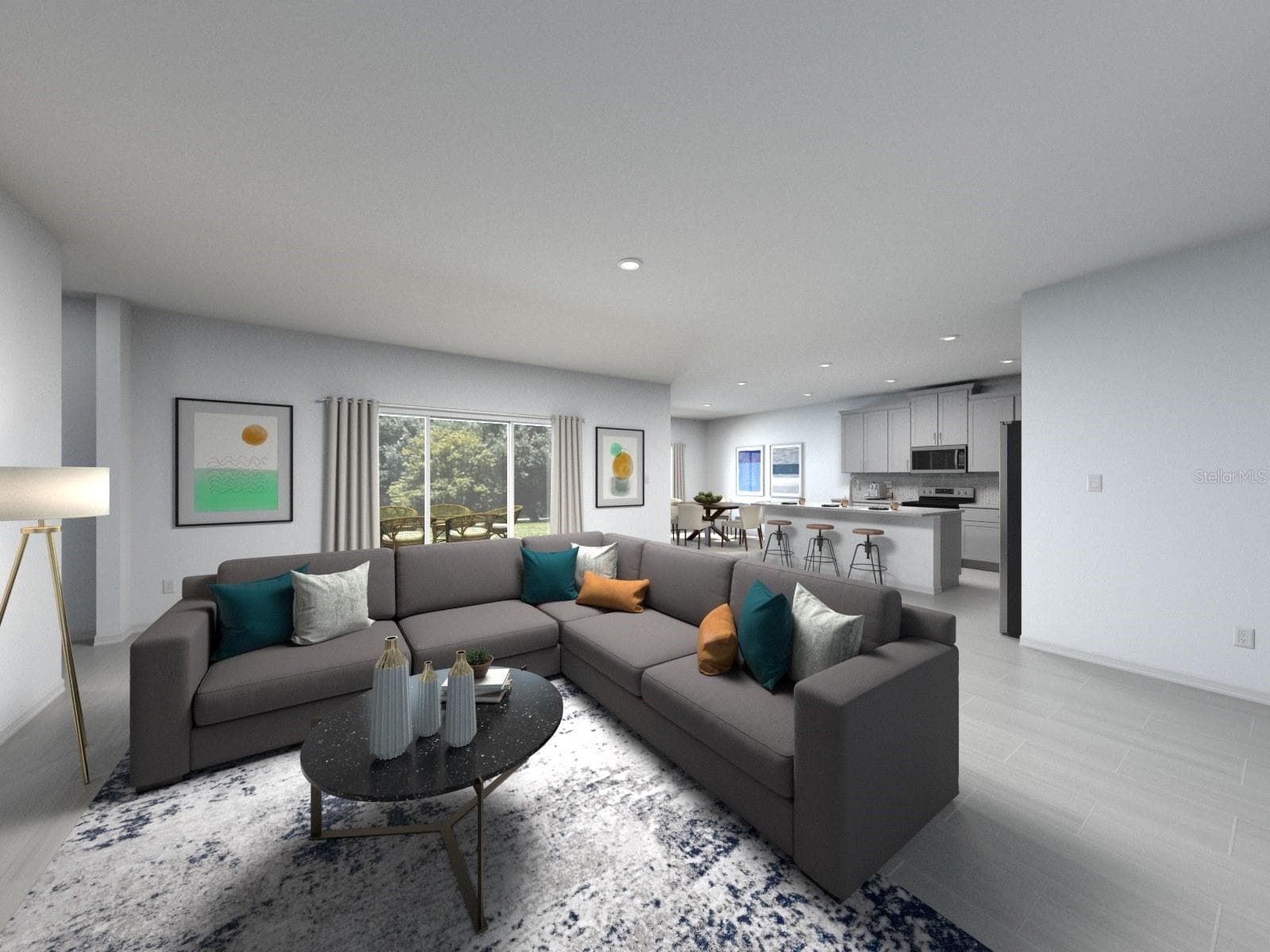 Photo is not of the actual home, but is an inspirational photo of builder’s model home and may depict options, furnishings, and/or decorator features that are not included - 1672 DRAUGHTON DR, ZEPHYRHILLS