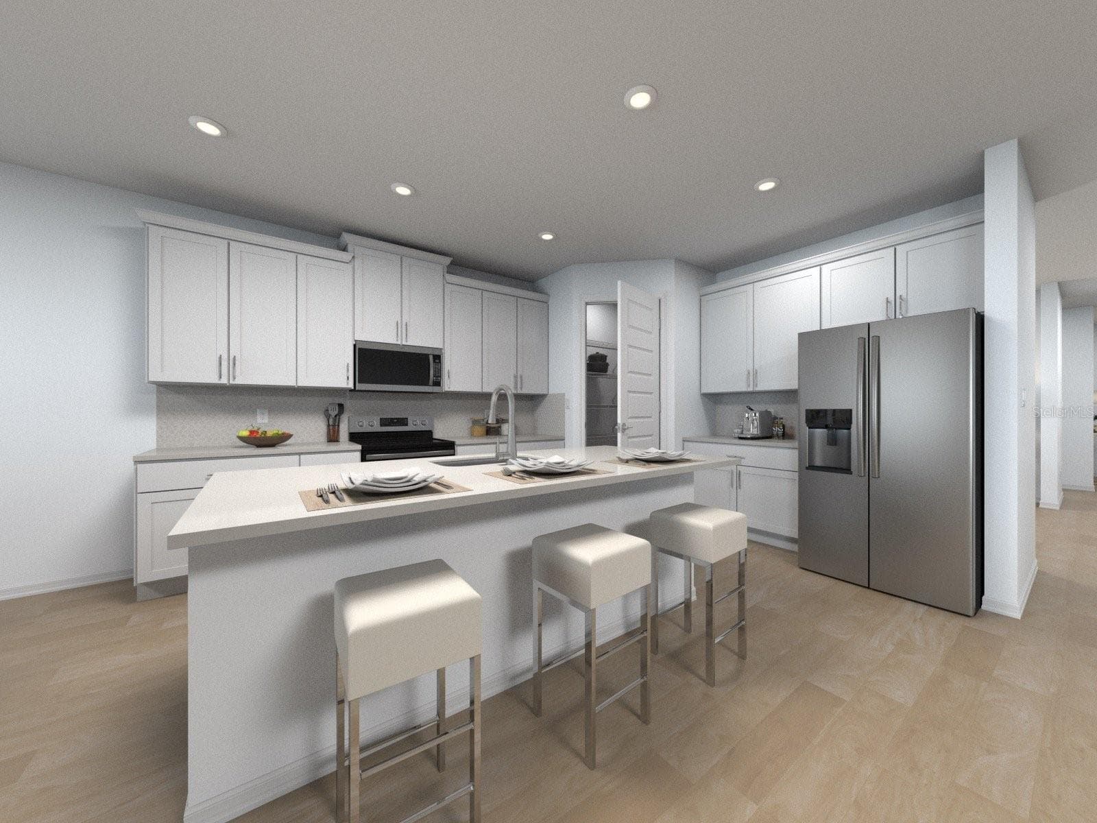 Photo is not of the actual home, but is an inspirational photo of builder’s model home and may depict options, furnishings, and/or decorator features that are not included - 3309 ORCHARD LOOP, BARTOW