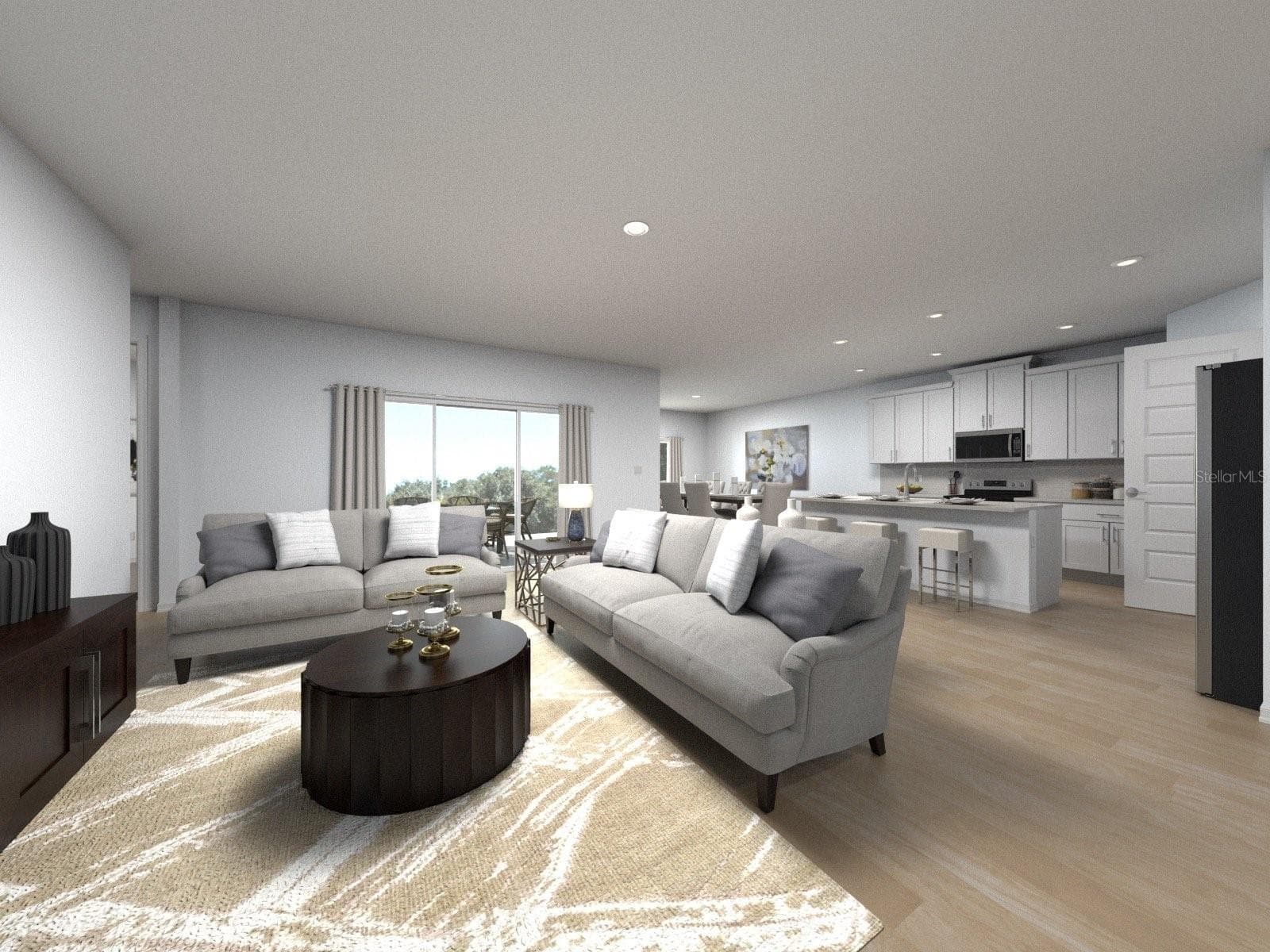 Photo is not of the actual home, but is an inspirational photo of builder’s model home and may depict options, furnishings, and/or decorator features that are not included - 3309 ORCHARD LOOP, BARTOW