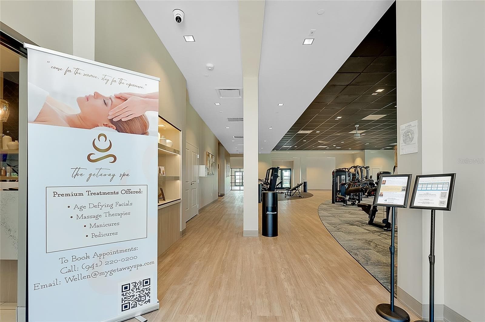 Spa located inside the fitness center. - 12390 WELLEN GOLF ST #101, VENICE