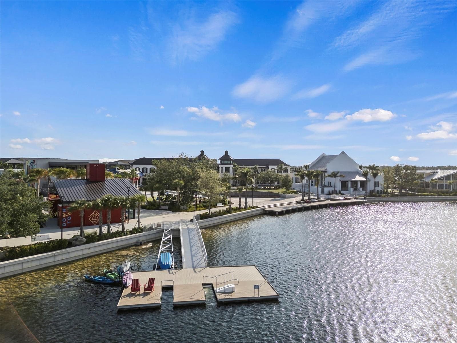 Water view at downtown Wellen Park. - 12390 WELLEN GOLF ST #101, VENICE