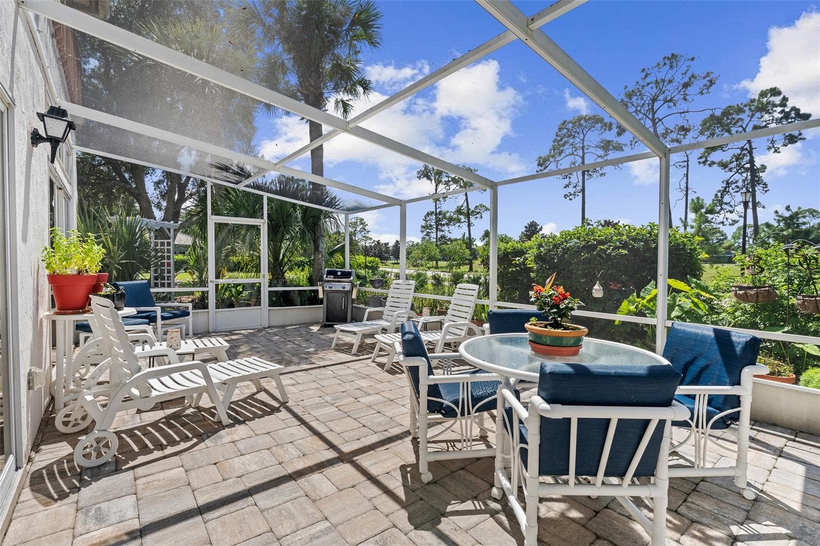 Screened Lanai - 410 LONG COVE CT, ORMOND BEACH