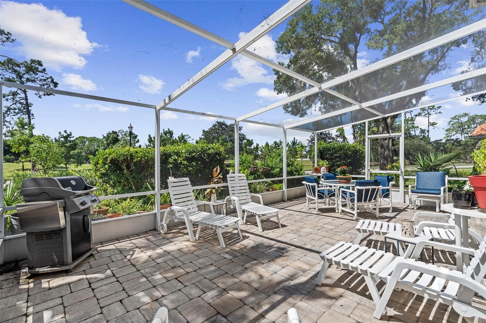 Screened Lanai - 410 LONG COVE CT, ORMOND BEACH