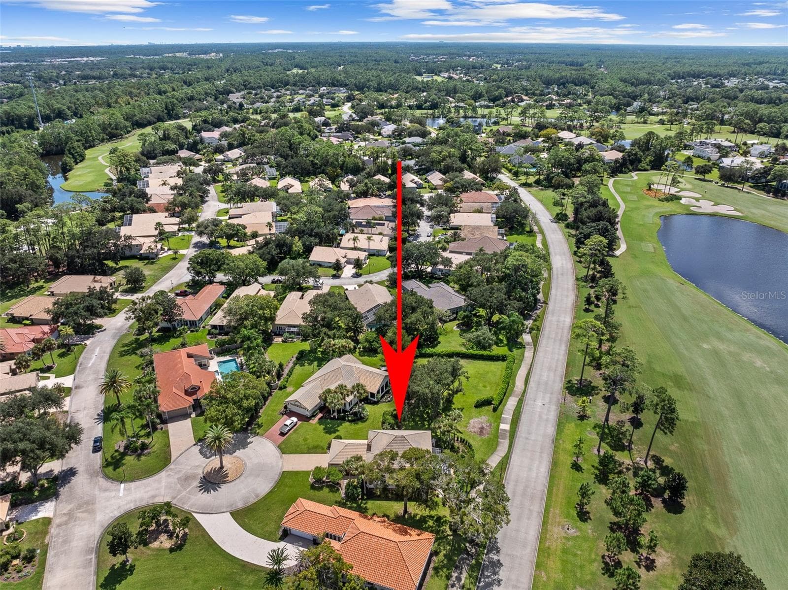 Aerial - 410 LONG COVE CT, ORMOND BEACH