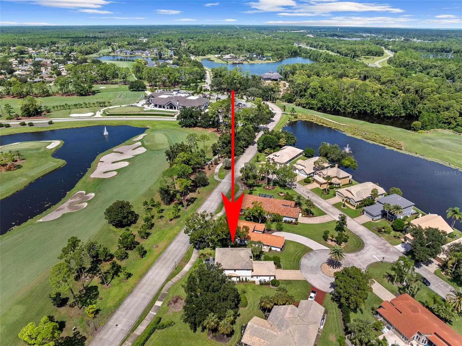 Aerial - 410 LONG COVE CT, ORMOND BEACH