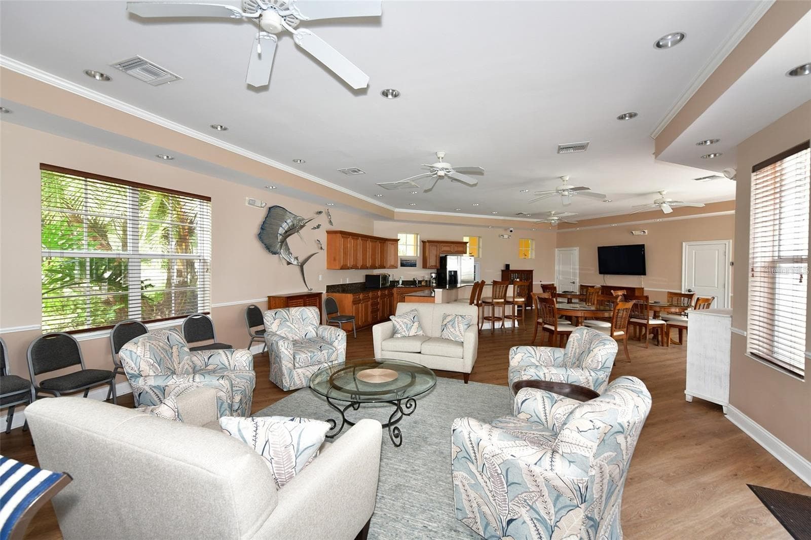 The Clubhouse is comfortably furnished and the site of many Community get togethers! - 606 RIVIERA DUNES WAY #405, PALMETTO