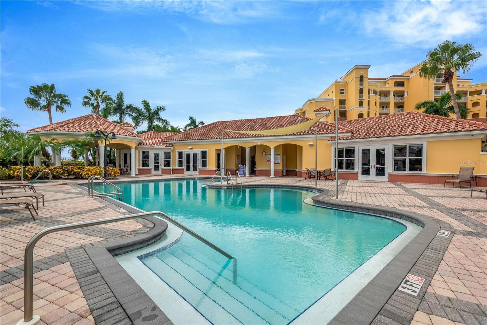 Delightful Pool with plenty of lounging area - 606 RIVIERA DUNES WAY #405, PALMETTO