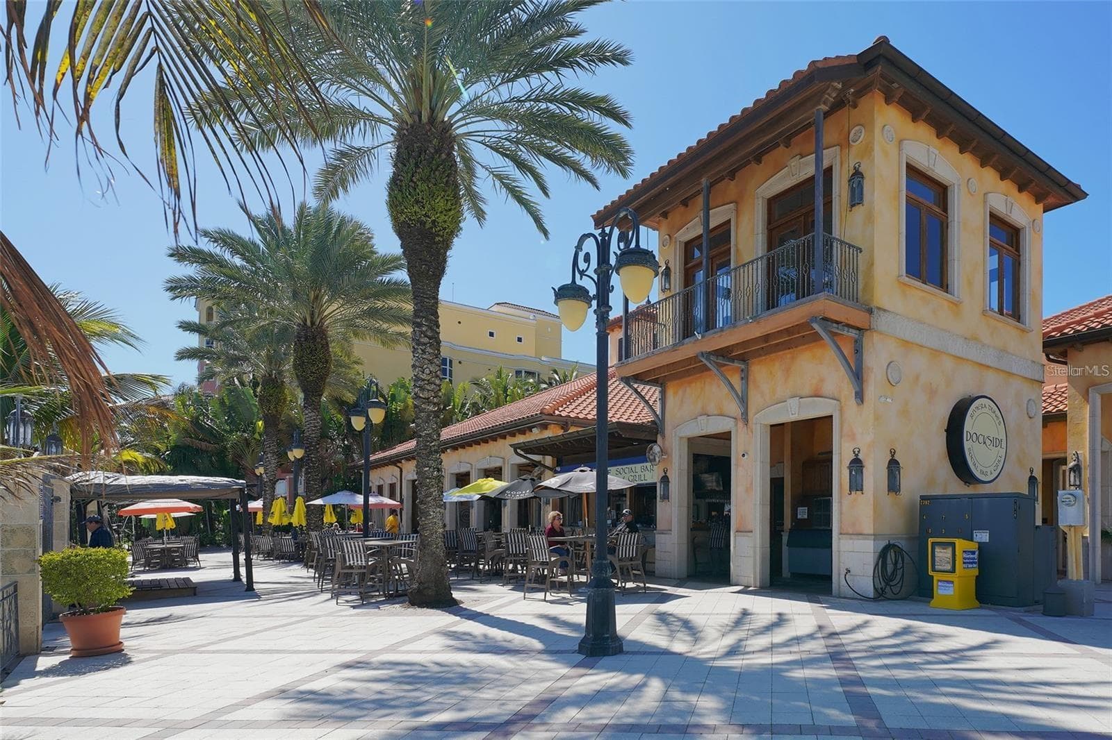 Restaurant Patio View - 606 RIVIERA DUNES WAY #405, PALMETTO