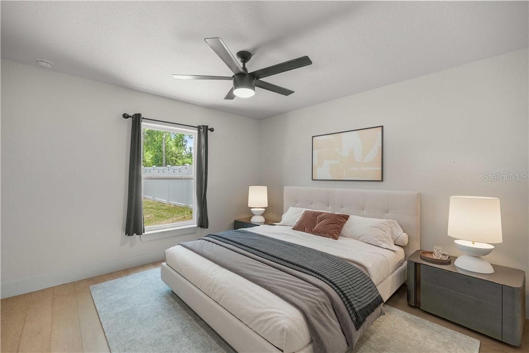 Guest Bedroom 2-Virtually Staged - 6962 SE 124th ST, BELLEVIEW FL 34420