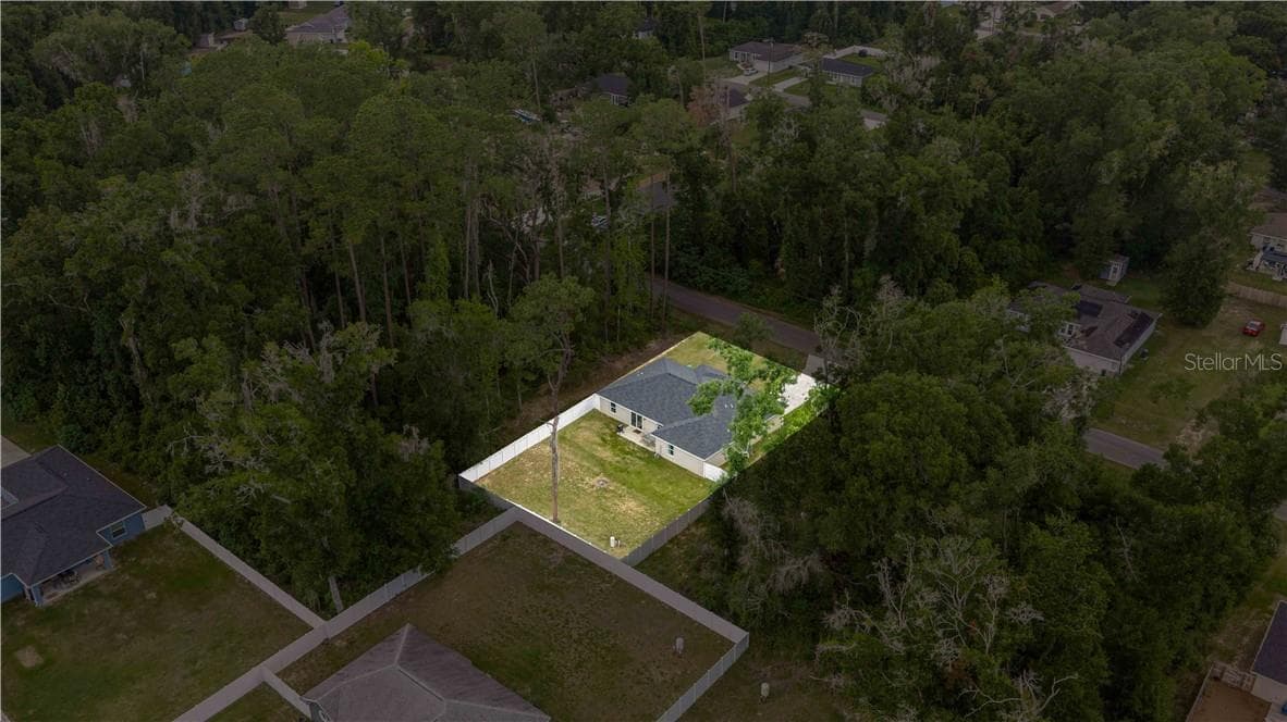 Aerial View - 6962 SE 124th ST, BELLEVIEW FL 34420