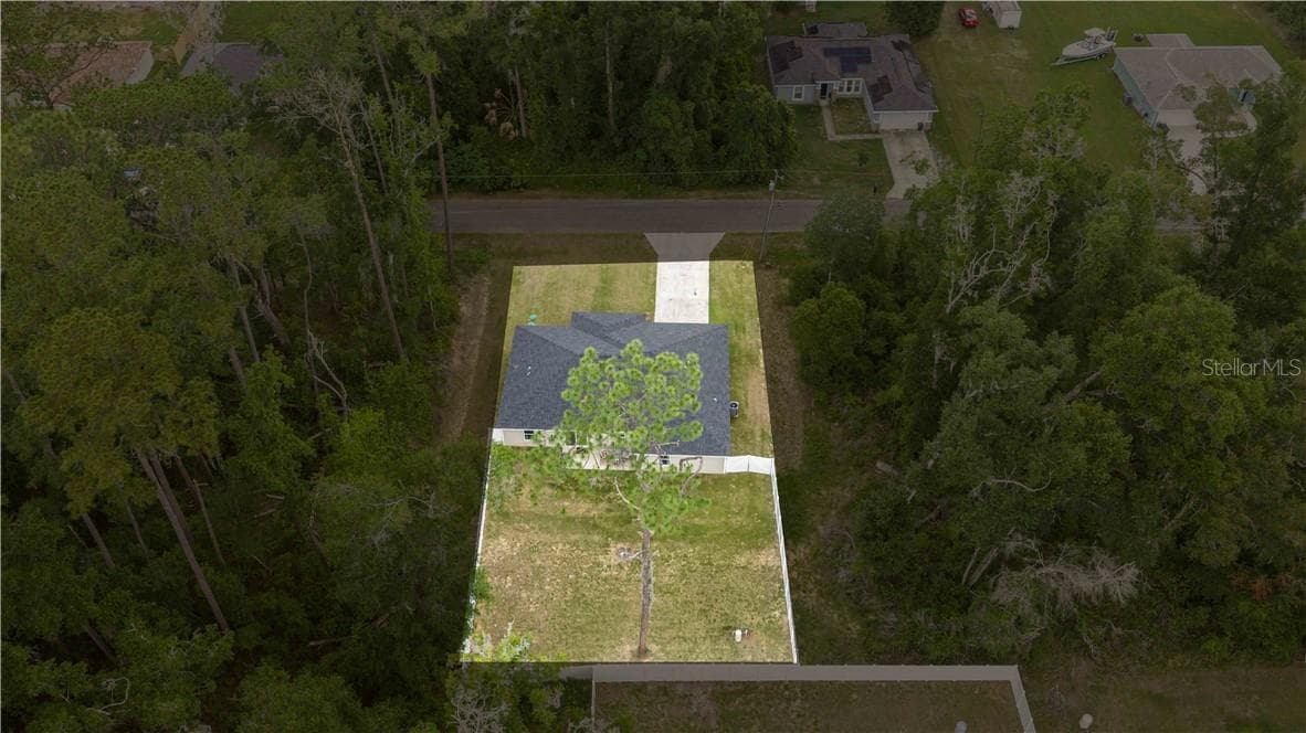 Aerial View - 6962 SE 124th ST, BELLEVIEW FL 34420